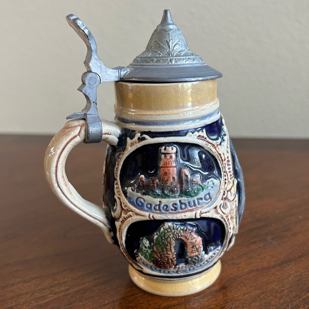 Vintage 50s  5 1/2 inch German stein